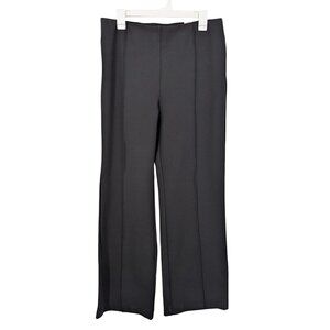 Chicos Trouser Women Size 10R So Slimming Pull On Straight Leg Minimalist Career